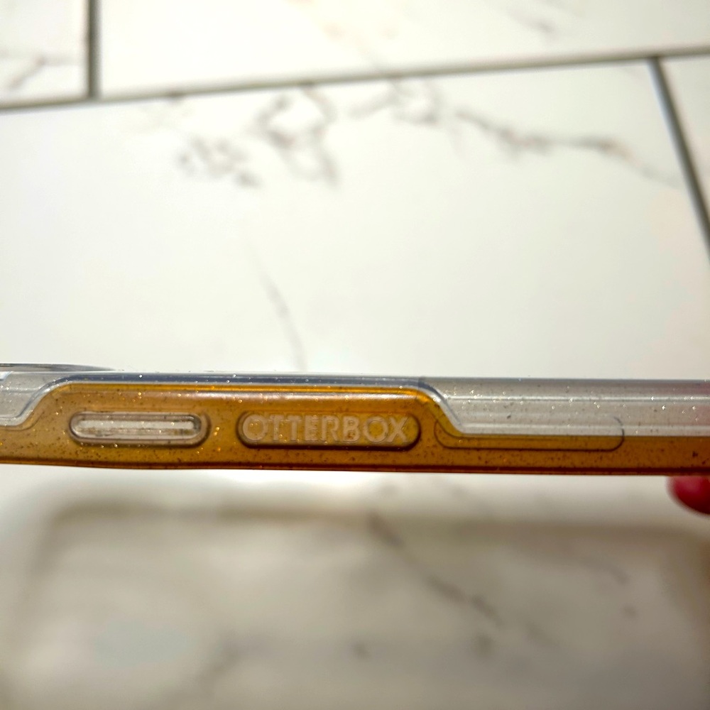 OtterBox Clear Phone Case with PopSocket attachment